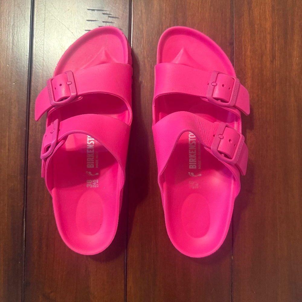 Pink Birkenstocks